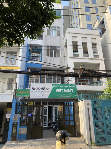 Cho thuê nhà làm văn phòng , số  111 mặt tiền đường Nguyễn Cửu Vân, phường 17,q Bình Thạnh ,
