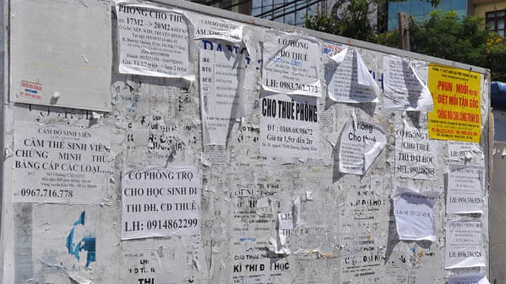 đăng tin thuê phòng miễn phí