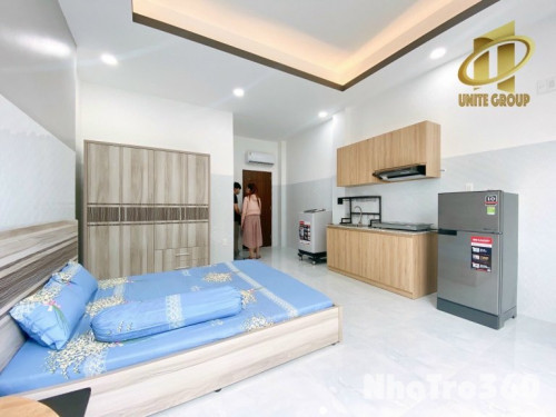 Cho thuê căn hộ bancon lớn full nội thất Bông Sao Quận 8 gần UBND Q8