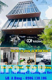 Cho thuê văn phòng, giá tốt nhất Quận 7: