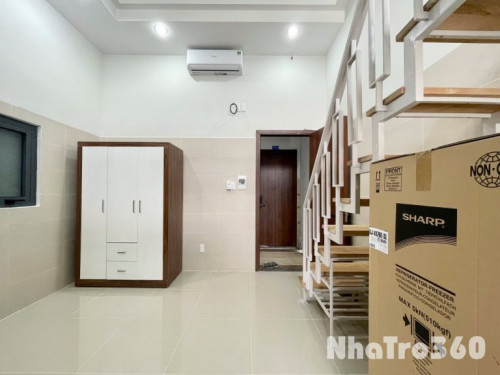 Duplex cửa sổ, gác cao tại Q7, gần chợ, siêu thị