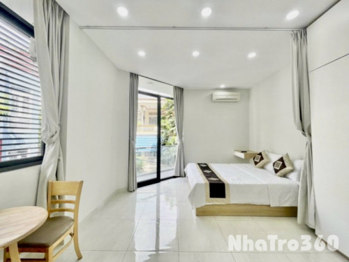 STUDIO 30M2 BAN CÔNG FULL NỘI THẤT NGAY SÂN BAY