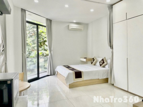 STUDIO 30M2 BAN CÔNG FULL NỘI THẤT NGAY SÂN BAY