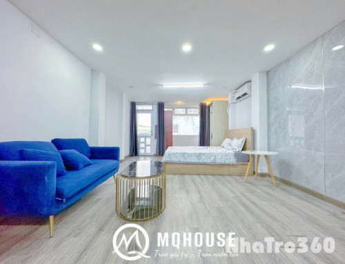 Trống lại căn hộ Studio rộng 40m2, ban công, thang máy đầy đủ nội thất kế bên cv Lê Thị Riêng