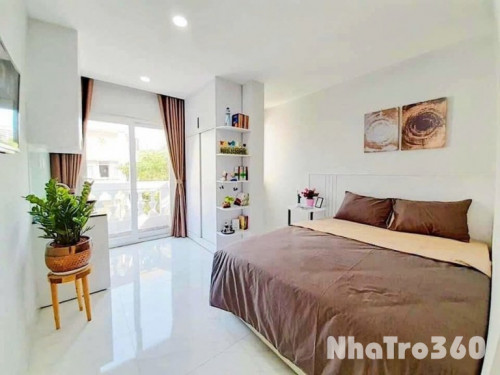 Studio full nội thất ban công ở Phạm Thái Bường, Tân Phong gần Cresent Mall, ĐH RMIT, ĐH TDT, Lotte