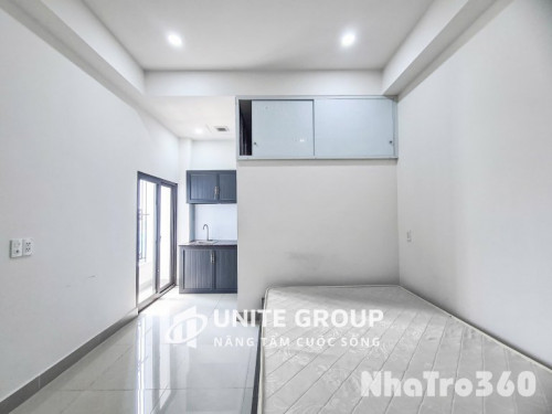 Studio ban công 30m2 full nội thất gần ngã tư Bảy Hiền quận Tân Bình