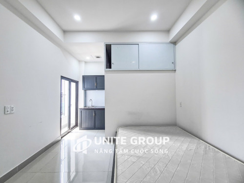 Studio ban công 30m2 full nội thất gần ngã tư Bảy Hiền quận Tân Bình