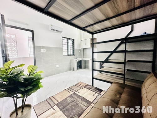 Phòng Duplex thoáng có thang máy gần ĐH Văn Hiến