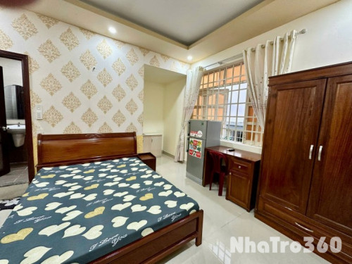 Studio full nội thất cửa sổ rộng ở 701 Trần Xuân Soạn , phường Tân Hưng gần LOTTE, ĐH TDT, RMIT