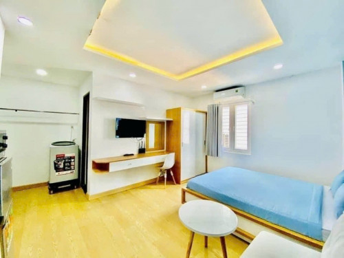 Studio full nội thất tại Trung Sơn, Q8 gần chợ Rạch Ông, cầu Nguyễn Văn Cừ, Vòng xoay Trung Sơn, Q5,Q1