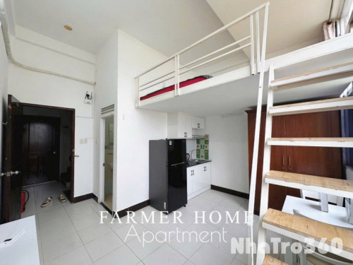 Căn hộ duplex cửa sổ full nội thất Võ Văn Kiệt Q1