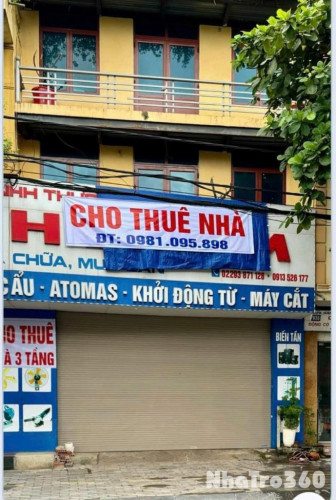 CHO THUÊ MẶT BẰNG KINH DOANH 3 TẦNG TẠI 933 TRẦN VĂN ĐẠO, VÂN GIANG, TP NINH BÌNH