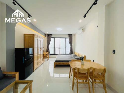 Cho thuê căn Studio 40m2 ban công, nội thất mới ngay Phổ Quang, Tân Bình