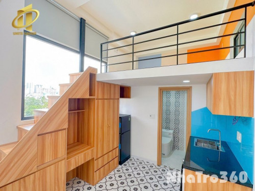 Duplex, Studio Full Nội Thất, có cửa sổ thoáng mát, đẹp tại Trần Xuân Soạn, Tân Hưng, Q7