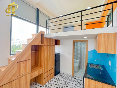 Duplex, Studio Full Nội Thất, có cửa sổ thoáng mát, đẹp tại Trần Xuân Soạn, Tân Hưng, Q7