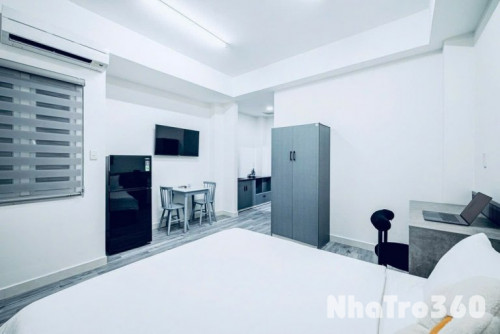 Cho thuê căn hộ full nội thất siêu rộng 40m2 Q1