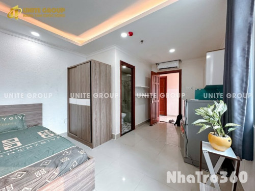 Studio full nội thất, cửa sổ thoáng mát, tại đường số 77 Tân Quy