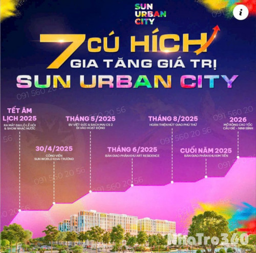 Sản Phẩm Biệt Thự, Nhà Phố, Liền Kề, Chung Cư Cao Cấp - Dự Án Sun Urban City Hà Nam. Gọi em Hùng nhé: 0367240728 (Zalo)