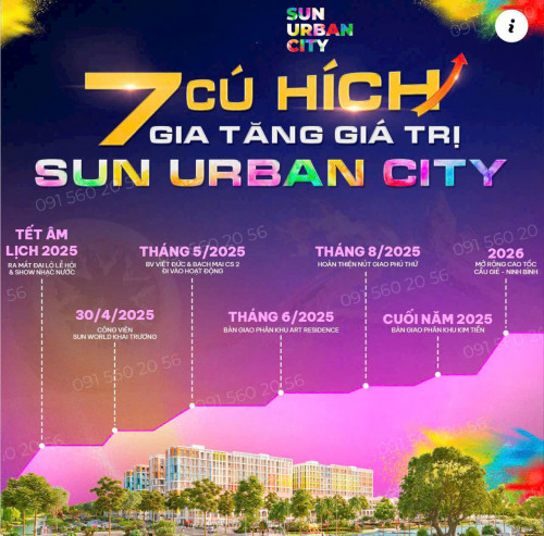 Sản Phẩm Biệt Thự, Nhà Phố, Liền Kề, Chung Cư Cao Cấp - Dự Án Sun Urban City Hà Nam. Gọi em Hùng nhé: 0367240728 (Zalo)