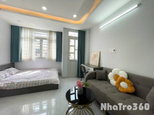 Cho thuê Studio Cửa Sổ Thoáng 1 Phong Ngu Tách Bếp