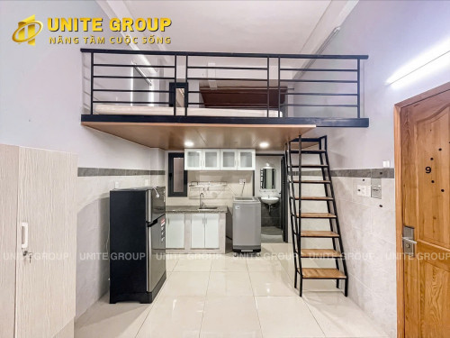 PHÒNG DUPLEX gác cao full nội thất cách chợ chỉ 400m , gần ĐH UFM