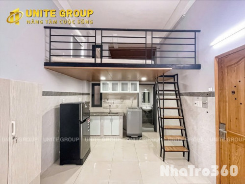 PHÒNG DUPLEX gác cao full nội thất cách chợ chỉ 400m , gần ĐH UFM