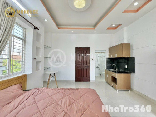 CĂN STUDIO FULL NỘI THẤT BAN CÔNG NGAY BÌNH THẠNH