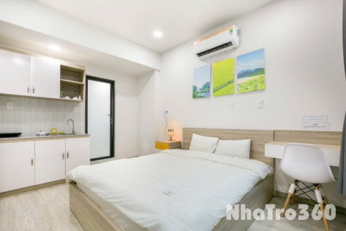 Studio Full Nội Thất,Cửa sổ trời(Ngaychợ Tân Định)