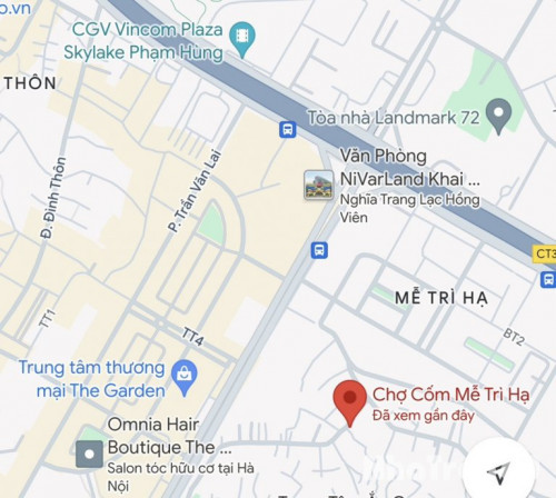 Cổng chợ CỐM Mễ trì hạ.