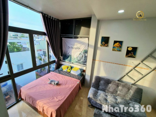 🏠Cho thuê căn hộ Studio Cửa sổ trời Quận 10 gần Vạn Hạnh Mall, cầu vượt 3 tháng 2