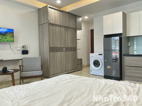 Cho thuê phòng studio 35m2 có máy giặt riêng Nguyễn Tri Phương Q5