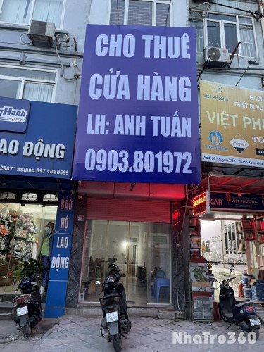 Chính chủ cho thuê cửa hàng/văn phòng mặt đường ngã tư số nhà 38 Nguyễn Xiển, Quận Thanh Xuân, Hà Nội.
