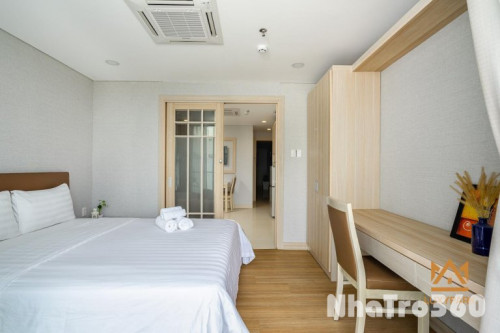 Hot, căn hộ 1 phòng ngủ, ban công, Quận 1 gần chợ Tân Định, cầu Trần Khánh Dư, cầu Kiệu