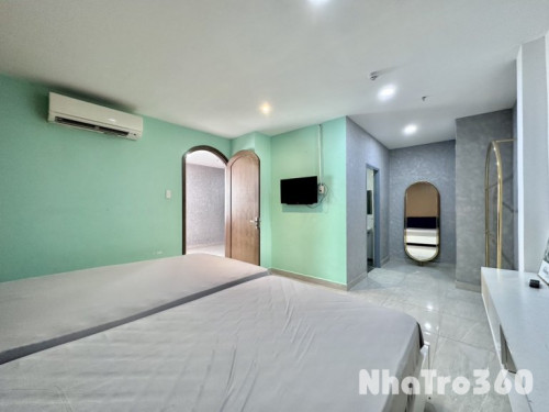 Cho thuê căn hộ 1PN Full NT gần cv Văn Lang Q5