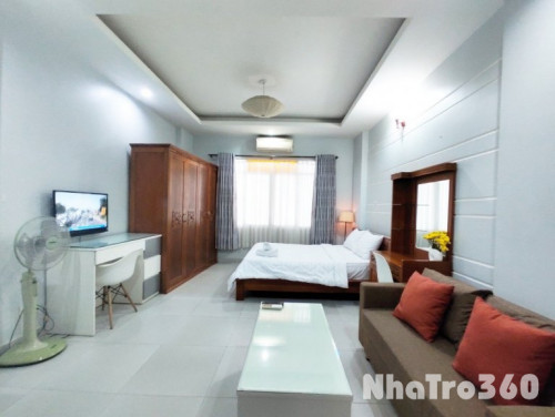 Cho thuê căn hộ full nội thất Bancong thoáng Nguyễn Thái Bình Quận 1 gần Takashimaya Vincom Chợ Bến Thành