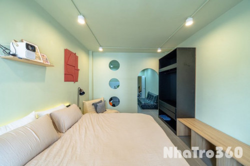 Trống lại căn hộ 1 phòng ngủ, Quận 1 gần công viên Lê Văn Tám, hồ Con Rùa