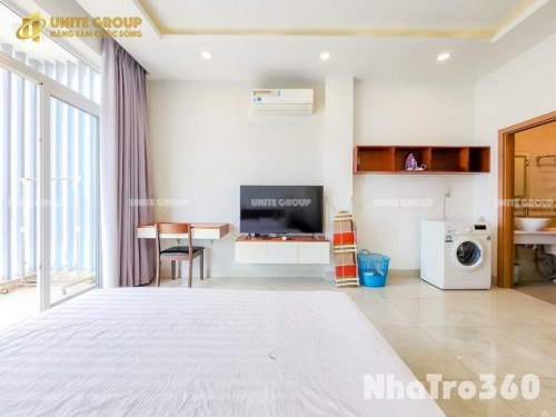 STUDIO BANCON view sông full nội thất gần ĐH UFM , cầu Tân Thuận