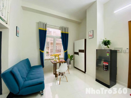 Duplex cửa sổ , full nội thất, Gác cao, phòng rông