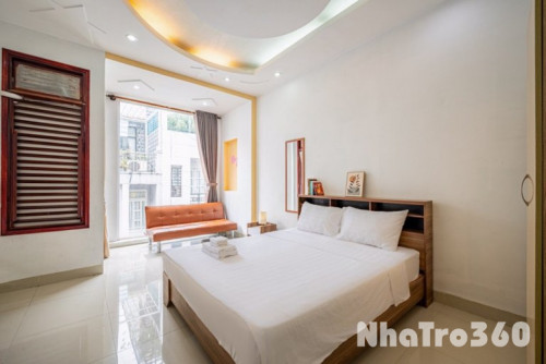 Sẵn Studio full nội thất, Ban công, Quận 1