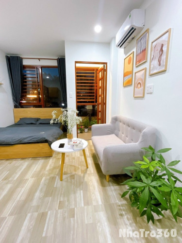 Trống sẵn Studio full nội thất, Ban công, Quận 1