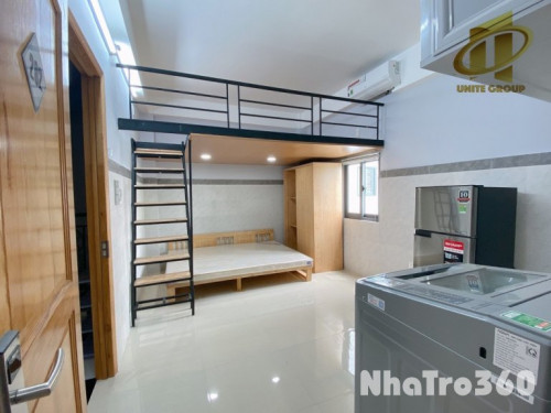 Duplex full nội thất, máy giặt riêng gần lotte