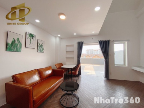 Duplex full nội thất, ban công, gần khu chế xuất