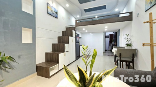 Cho Thuê căn hộ duplex, full nội thất, Q3, gần Đại Học Khoa Học Tự Nhiên, Đại Học Sư Phạm CS1