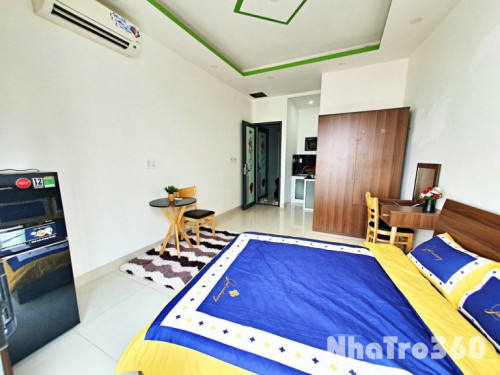 Studio Khánh Hội Quận 4 gần cầu Calmetter, Quận 1