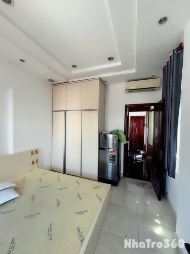 🏡Cho thuê căn hộ studio, full nội thất, ban công, Trần Khắc Chân, Q1