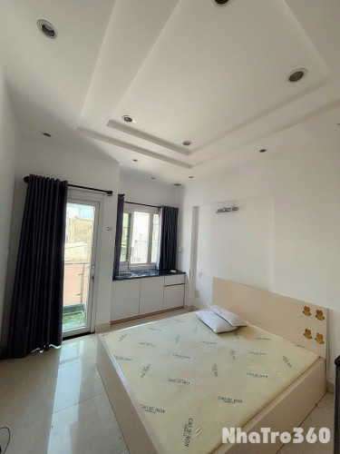 🏡Cho thuê căn hộ studio, full nội thất, ban công, Trần Khắc Chân, Q1