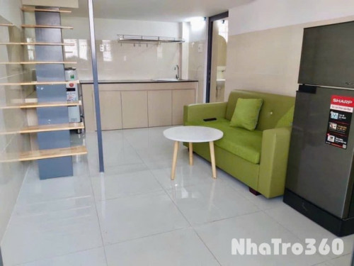 Cho thuê căn duplex có gac Quận 8 , full nội thất gần cầu chà và