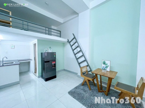 Căn duplex cửa sổ lớn full nội thất Tân Quy, Q7