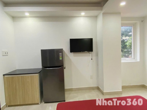 Cho thuê căn hộ studio cửa sổ, Q10 gần UEH B, Huflit, ĐH. Y Khoa, Vạn Hạnh Mall