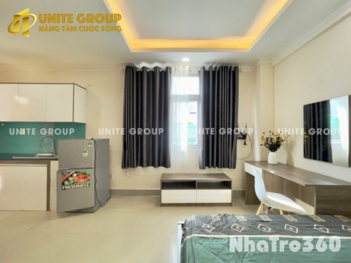 Studio cửa sổ , đầy đủ nội thất gần Lotte, RMIT,